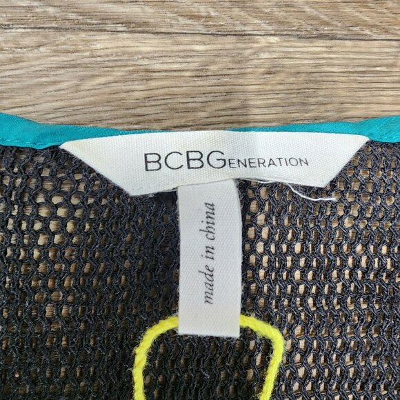 BCBGeneration Women's Size Large Deep Teal Short Sleeve Mini Dress With Pockets‎ - Picture 2 of 9